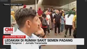 VIDEO: Breaking News! Ledakan di Rumah Sakit Semen Padang