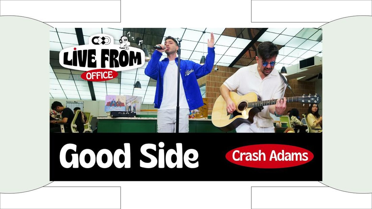 Crash Adams Meriahkan CXO Live From Edisi Perdana