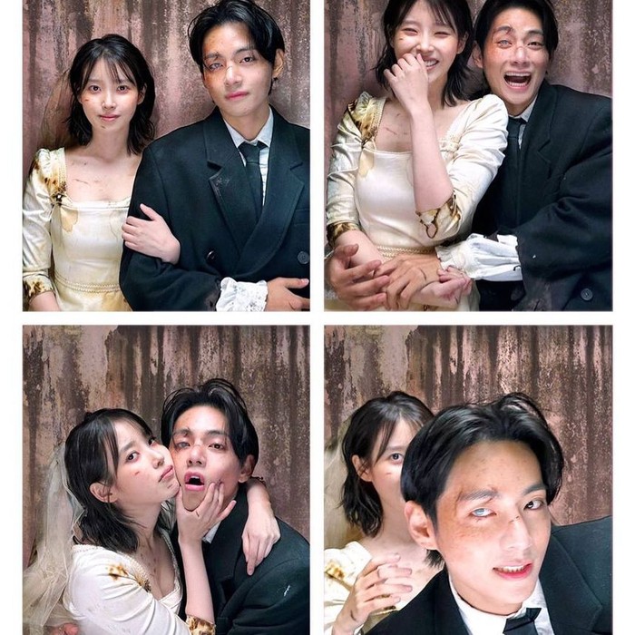 IU dan V BTS