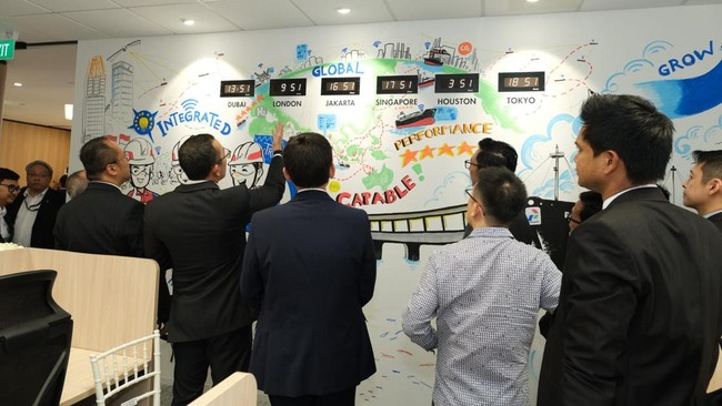 PT Pertamina International Shipping memperluas kantornya PIS Asia Pacific yang berada di Singapura yang menjadi tanda kesiapan perusahaan di kancah global.
