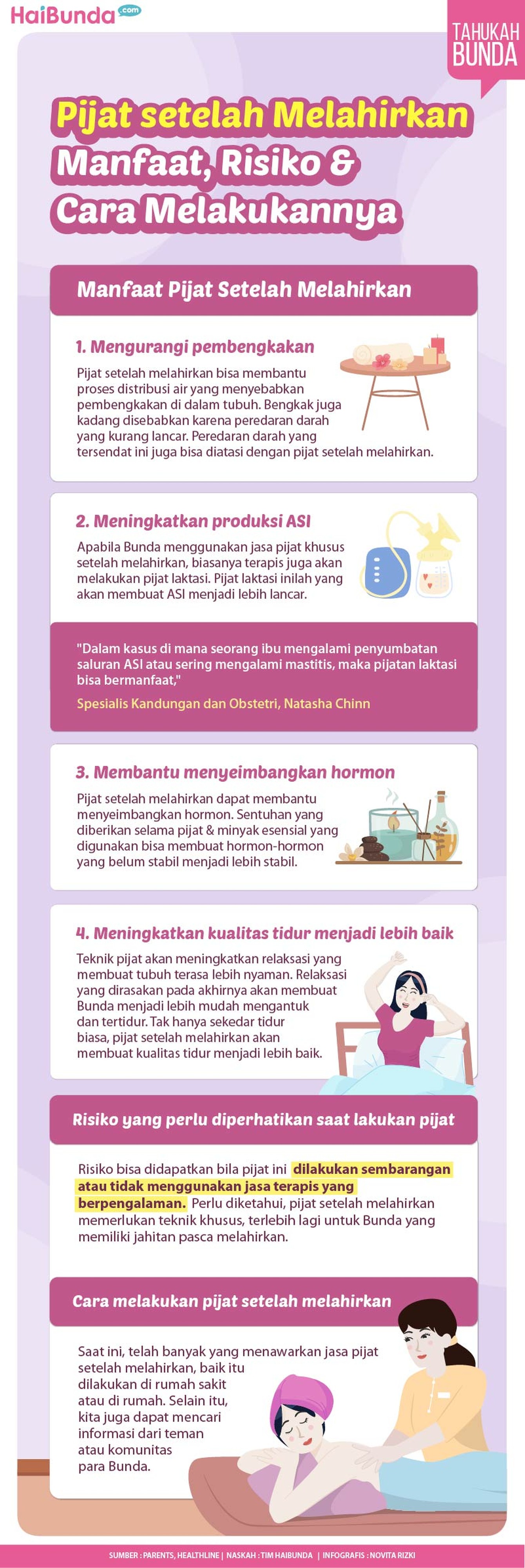 Pijat setelah melahirkan