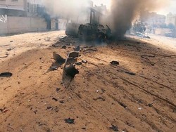 Video: Detik-detik Pejuang Hamas Serang Tank Israel di Jabalia