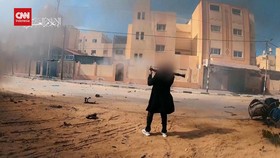 VIDEO: Hamas Rilis Video Detik-detik Gempur Israel di Khan Younis