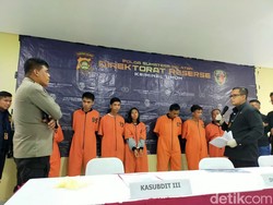 7 Perampok Nasabah Bank di Sumsel Dibekuk, 2 di Antaranya Sejoli