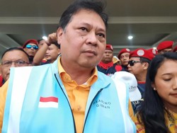 Buruh KSPN di Karawang Dukung Prabowo, Airlangga Yakin Menang Satu Putaran