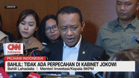 VIDEO: Bahlil: Tidak Ada Perpecahan di Kabinet Jokowi