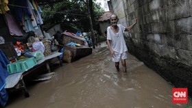 Hujan Guyur Jakarta, 26 Ruas Jalan Terendam Banjir
