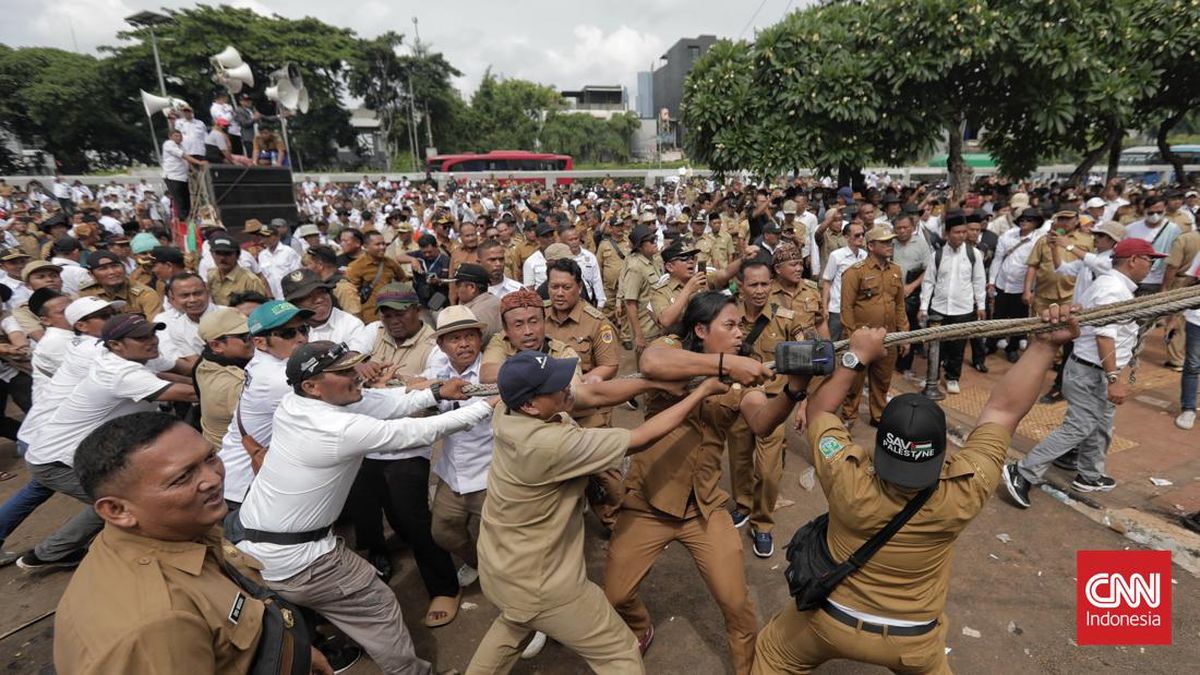 Lalu Lintas di Sekitar Monas Dialihkan Imbas Demo Apdesi