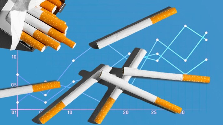 Kampanye Singkat, Penjualan Rokok Seret