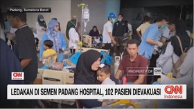 Ledakan Di Semen Padang Hospital, 102 Pasien Dievakuasi