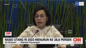 VIDEO: Rasio Utang RI 2023 Menurun Ke 38,6 Persen