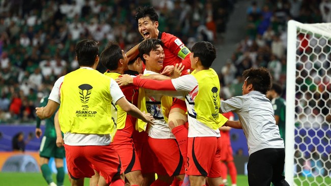 Sedikitnya ada lima fakta unik yang tersaji di balik kemenangan dramatis Korea Selatan atas Australia di babak 16 besar Piala Asia 2023, Jumat (2/2).