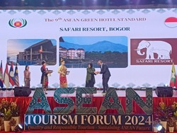 Safari Resort Taman Safari Bogor Raih ASEAN Green Hotel Award di ATF 2024