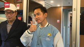 VIDEO: Gibran Jajal Whoosh: Idealnya Disambungkan Sampai Surabaya