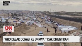 VIDEO: WHO Desak Donasi ke UNRWA Tidak Dihentikan