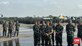 TNI Terjunkan 446.219 Prajurit Jaga Pemilu 2024 di Indonesia