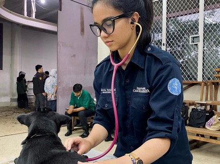 5 Potret Charlotte, Putri Shahnaz Haque yang akan Jadi Dokter Hewan