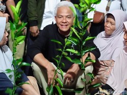 Ganjar Kampanye di Purworejo, Kunjungi Sentra Bibit Hortikultura
