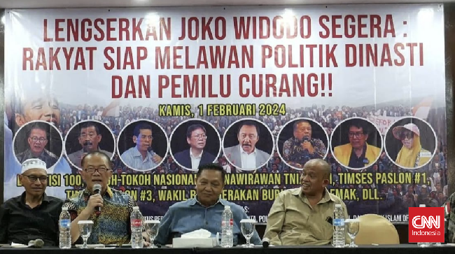 Anggota Dewan Pakar Timnas AMIN Adhie Massardi menduga Pemilu 2024 akan berakhir kacau (chaos) jika dipenuhi dengan intrik cawe-cawe.