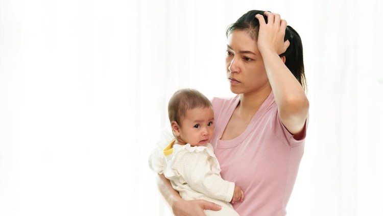 Ilustrasi Ibu dan Bayi Ilustrasi Ibu dan Bayi