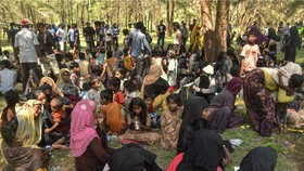 75 Pengungsi Rohingya Dipindah ke Kantor Bupati Aceh Barat
