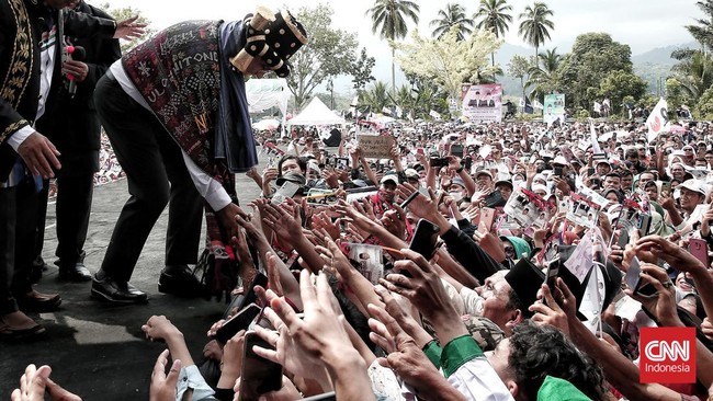 FOTO: Kampanye Akbar Anies Baswedan di Padang Sidimpuan