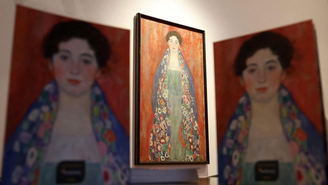 FOTO: Lukisan Gustav Klimt Dilelang Usai Hilang Hampir 100 Tahun
