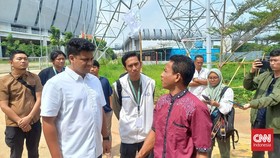 Anak Anies Ajak Anak Imin ke Kampung Susun Bayam, Disambut Ketua Warga