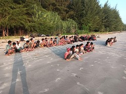 131 Pengungsi Rohingya Mendarat di Desa Tak Berpenghuni di Aceh Timur