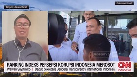 VIDEO: Rangking Indeks Persepsi Korupsi Indonesia Merosot