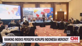 VIDEO: Rangking Indeks Persepsi Korupsi Indonesia Merosot