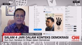 VIDEO: Salam 4 jari Dalam Konteks Demokrasi