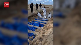 VIDEO: 100 Jenazah Warga Gaza yang Dicuri Dimakamkan di Rafah