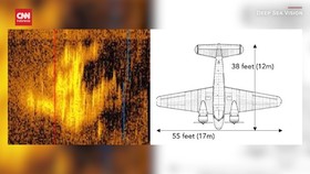 VIDEO: Gambar Sonar Abadikan Penampakan Diduga Pesawat Amelia Earhart