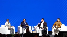 IHSG Menghijau Usai Prabowo Pidato di Acara Trimegah