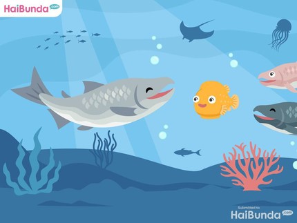 Dongeng Anak: Persahabatan Ikan Salmon & Lumpfish di Perairan Atlantik