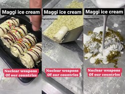 Unik! Es Krim Rasa Mie Instan Bikin Netizen Berdebat
