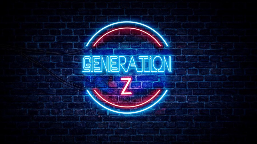 Ilustrasi Generasi Z atau Gen Z