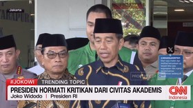 VIDEO: Presiden Hormati Kritikan Dari Civitas Akademis