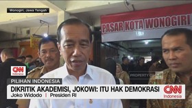 VIDEO: Jokowi Sebut Petisi UGM Hak Demokrasi