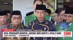VIDEO: Soal Pengganti Mahfud, Jokowi: Beri Waktu 1 Atau 2 hari