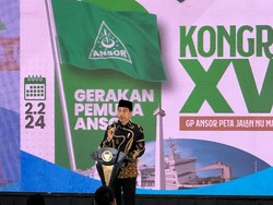 Di Kongres XVI GP Ansor, Jokowi: Anak Muda Hari Ini Penentu Masa Depan