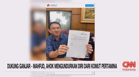 VIDOE: Ahok Mengundurkan Diri Dari Komut Pertamina