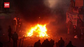 VIDEO: Petani Belgia Demo hingga Rusuh di Tengah KTT Uni Eropa
