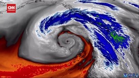 VIDEO: Melihat Badai Pasifik di California Lewat Citra Satelit