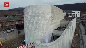 VIDEO: Timelapse Pembangunan Gedung Megah Jerman Pakai 3D Printer