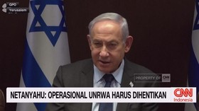 VIDEO: Netanyahu: Operasional UNRWA Harus Dihentikan
