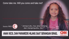 VIDEO: Anak Kecil Dan Paramedis Hilang Saat Serangan Israel
