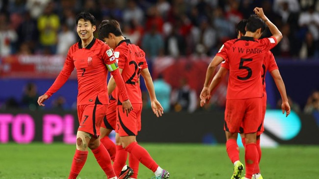 Korea Selatan ditahan Thailand 1-1 dalam laga Grup C Kualifikasi Piala Dunia 2026 di Stadion Piala Dunia Seoul, Kamis (21/2).