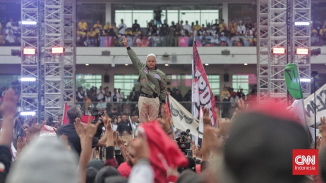 FOTO: Lautan Massa di Konser Salam Metal Ganjar-Mahfud